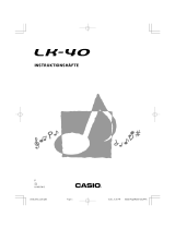 Casio LK-40 Användarmanual
