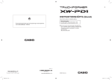 Casio XW-PD1 Användarmanual