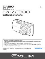 Casio EX-Z2300 Användarmanual