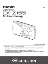 Casio EX-Z155 Användarmanual