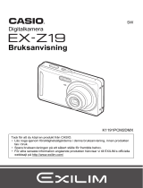 Casio EX-Z19 Användarmanual