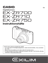 Casio EX-ZR710 Användarmanual