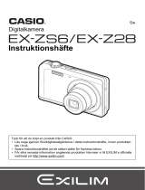 Casio EX-ZS6 Användarmanual