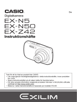 Casio EX-N5, EX-N50 Användarmanual