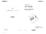 Casio AP-80R Användarmanual