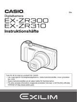 Casio EX-ZR300 Användarmanual