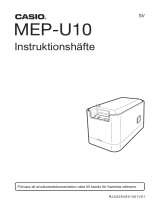 Casio MEP-U10 Användarmanual