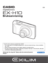 Casio EX-H10 Användarmanual