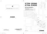 Casio CTK-2400 Användarmanual