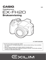 Casio EX-FH20 Användarmanual