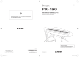 Casio PX-160 Användarmanual