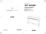 Casio AP-650M Användarmanual