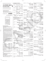 Casio fx-82SOLAR II Användarmanual