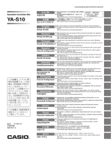 Casio YA-S10 Snabbstartsguide