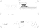 Casio LK-190 Användarmanual
