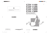 Casio CTK-1300 Användarmanual