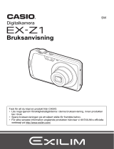 Casio EX-Z1 Användarmanual