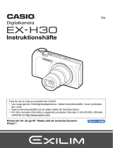 Casio EX-H30 Användarmanual