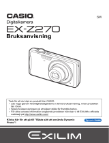 Casio EX-Z270 Användarmanual