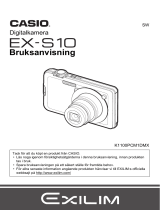 Casio EX-S10 Användarmanual