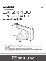 Casio EX-ZR410 Användarmanual