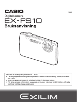 Casio EX-FS10 Användarmanual