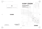 Casio CDP-230R Användarmanual