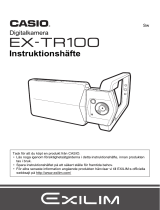 Casio EX-TR100 Användarmanual