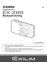 Casio EX-Z85 Användarmanual