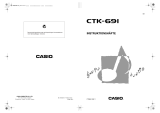 Casio CTK-691 Användarmanual