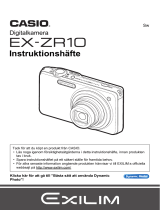 Casio EX-ZR10 Användarmanual