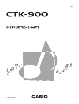 Casio CTK-900 Användarmanual