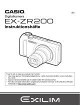 Casio EX-ZR200 Användarmanual