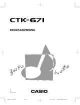 Casio CTK-671 Användarmanual
