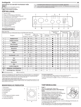 Indesit BWC 61452 W EU Daily Reference Guide