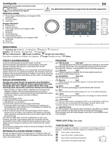 Indesit AWZ9HPS Daily Reference Guide