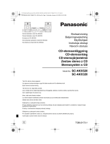 Panasonic SCAKX320E Bruksanvisningar