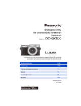 Panasonic DCGX800EC Bruksanvisningar