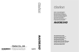 Clarion MAX983HD Användarmanual