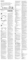 Sony WF-1000X Referens guide