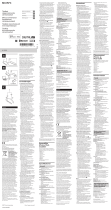 Sony WI-1000X Referens guide