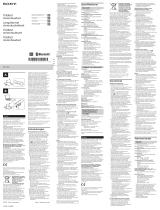 Sony WI-C400 Referens guide