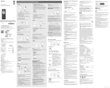 Sony PCM-A10 Bruksanvisning