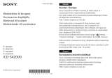 Sony ICD-SX2000 Bruksanvisning