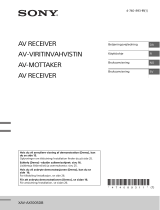 Sony XAV-AX1005DB Bruksanvisning
