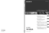 Sony KLV-15 SR3/E Användarmanual