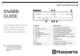 HUSQVARNA-ELECTROLUX QHIG850P Snabbstartsguide