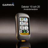 Garmin Dakota 10 Användarmanual