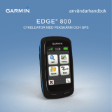 Garmin Edge 800 + Topo Karte Användarmanual