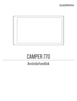 Garmin Camper 770 LMT-D Användarguide